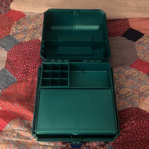 Vintage makeup case Sassaby case - Picture 2 of 13